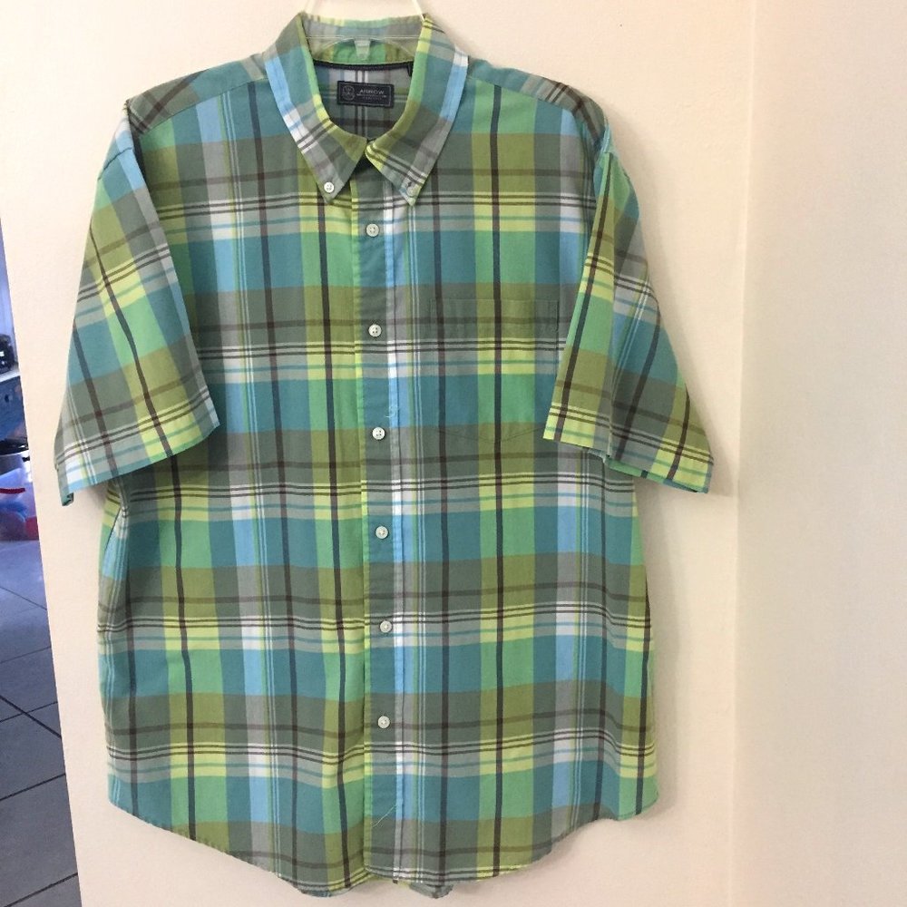 Men's Arrow USA 1851 Plaid Shirt